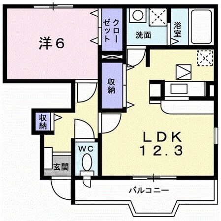 ウィッシュⅢの物件間取画像